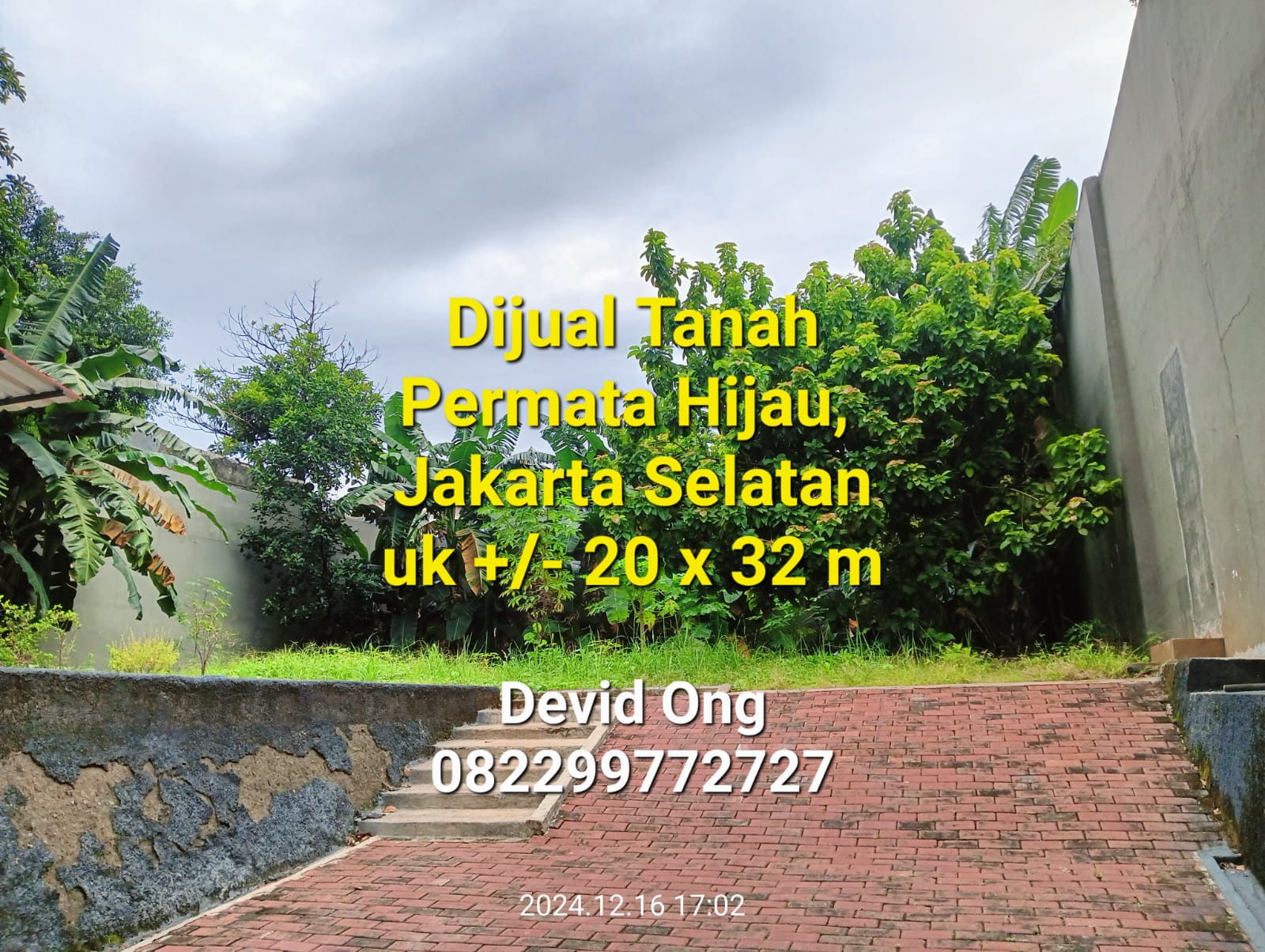 Dijual Tanah Permata Hijau lokasi strategis, Jakarta Selatan