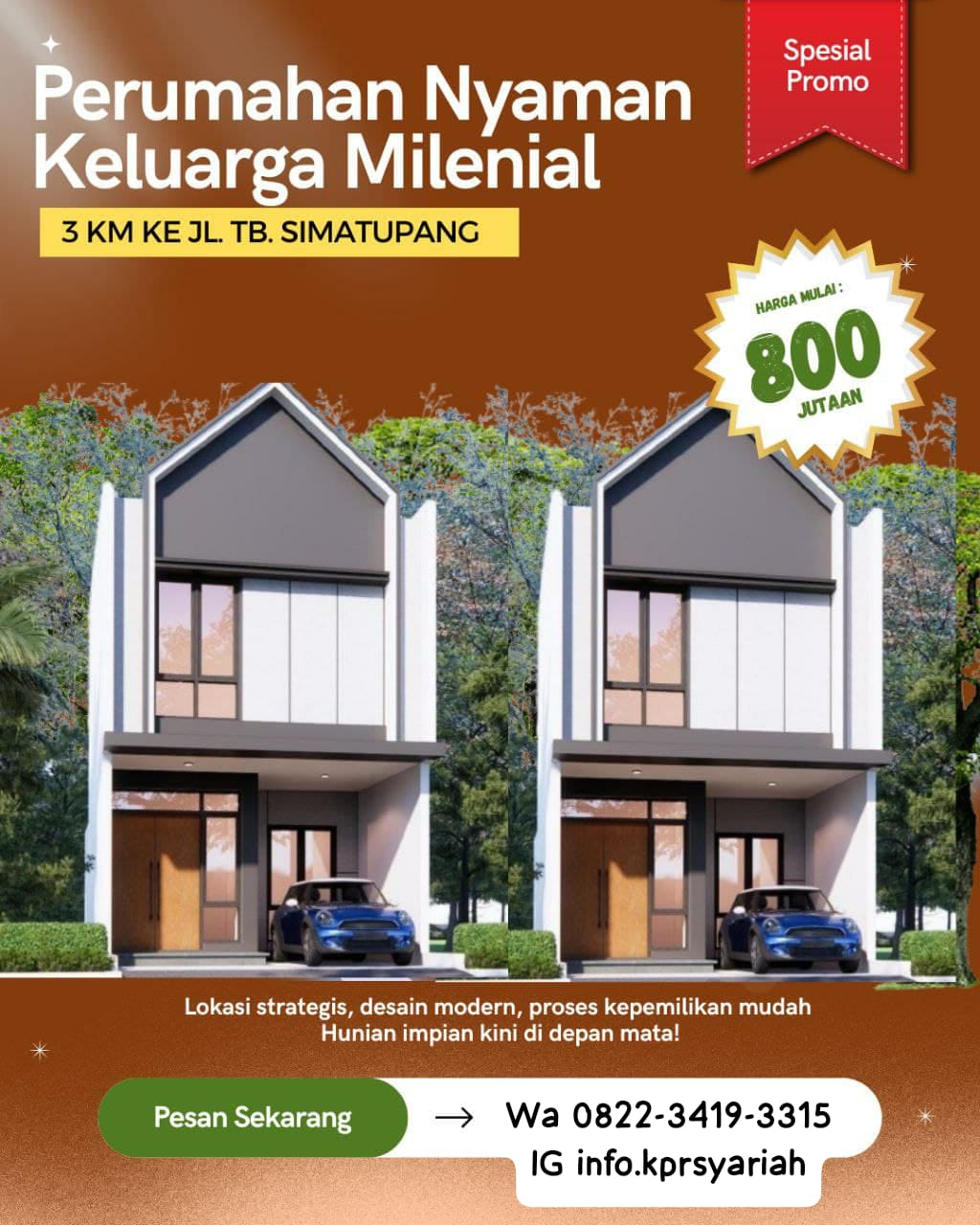 Rumah 2lantai Ciracas Jakarta Timur dekat TB Simatupang