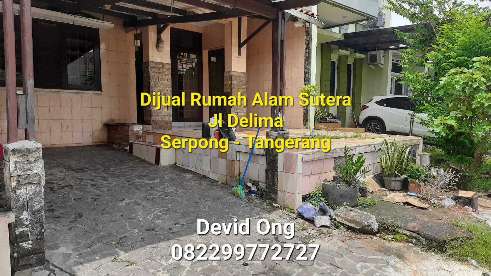 Dijual Rumah Alam Sutera MURAH Jalan Delima, Serpong Tangerang