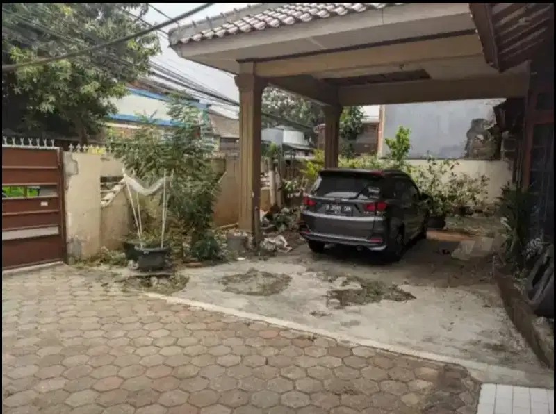 Rumah Bonus Tanah Kosong 400m2, 300 Meter Ke Ulujami Raya