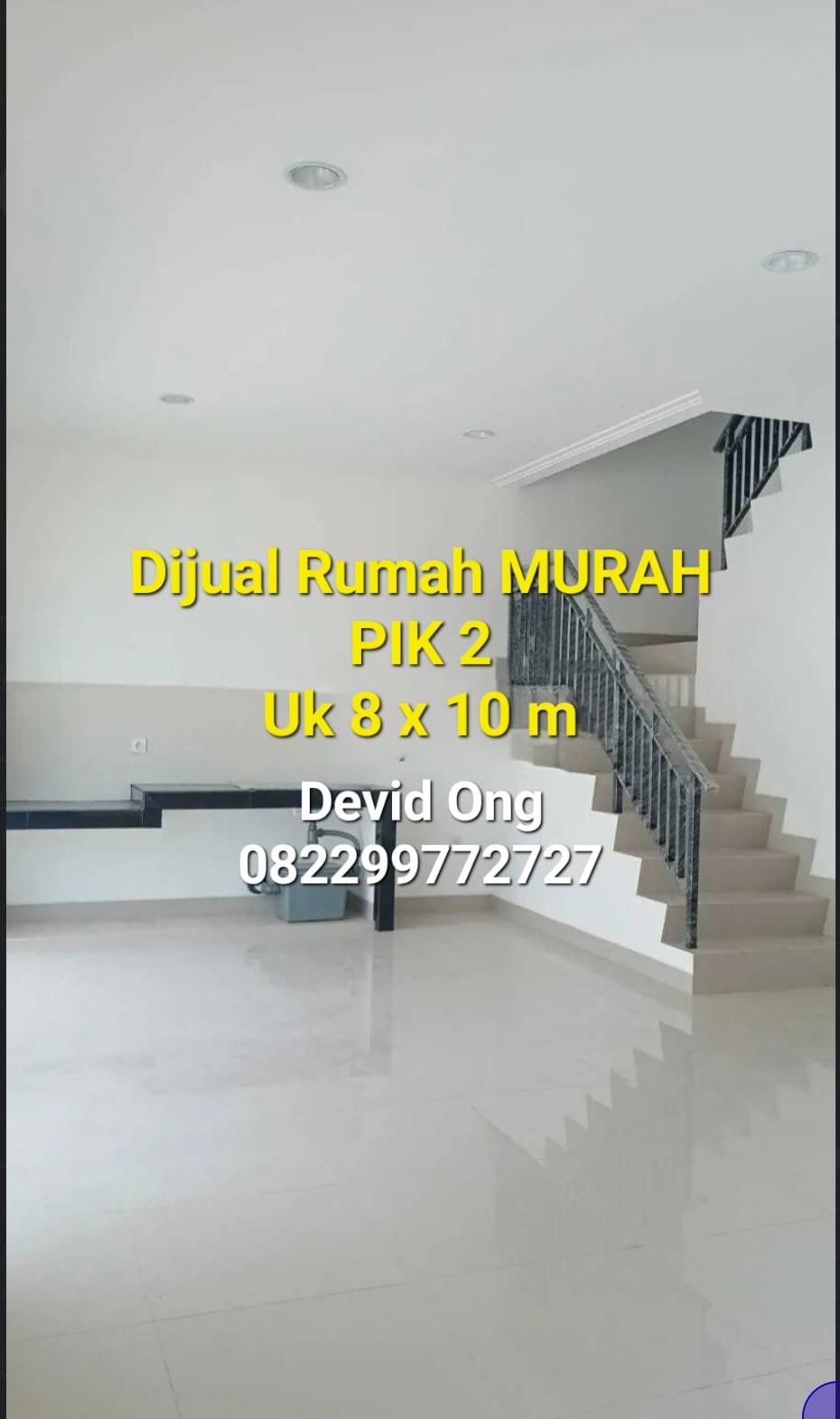 Dijual Rumah MURAH PIK 2, CLEVELAND