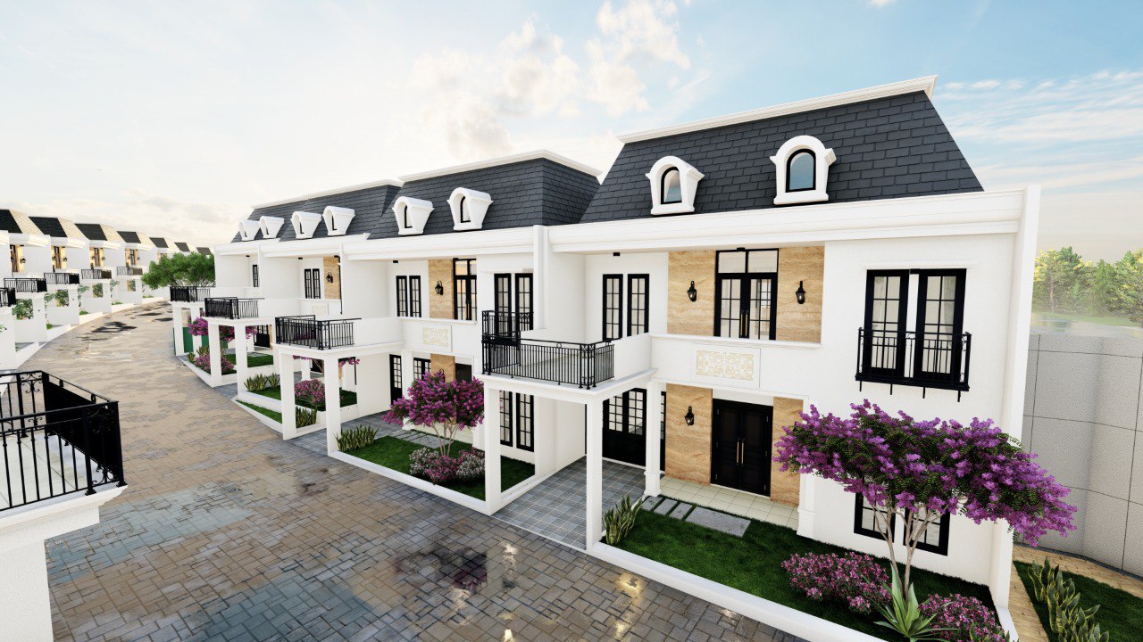 Rumah Resort Mewah Bergaya American Classic!