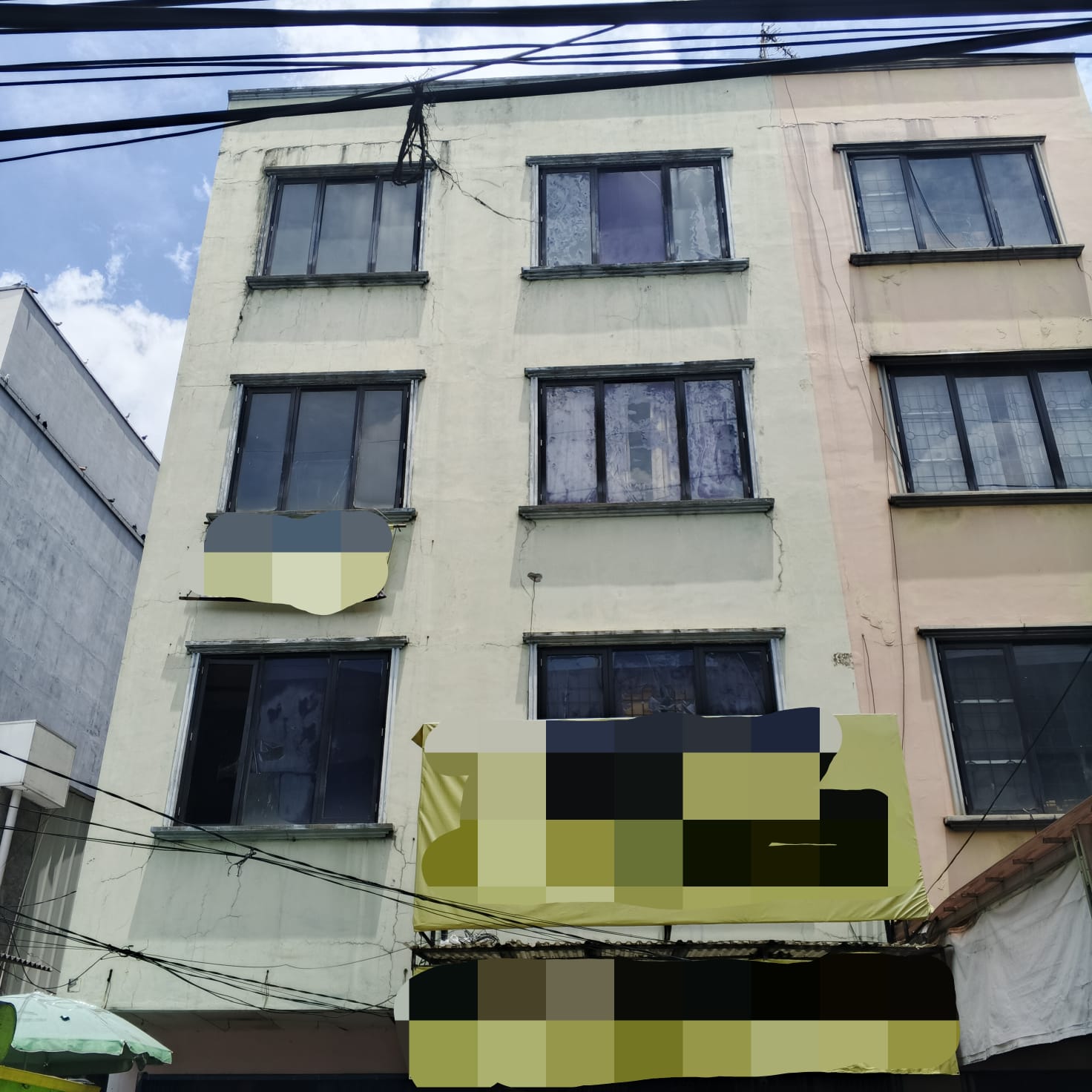 Dijual ruko gandeng 2 unit dengan kelebihan tanah di Fatmawati
