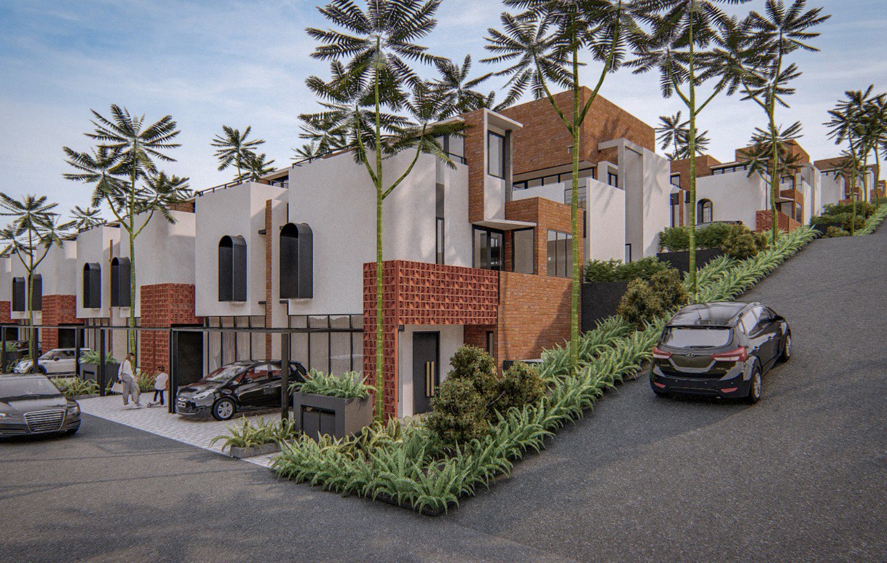 Rumah Estetik Bergaya Santorini 5 Menit dari IKEA