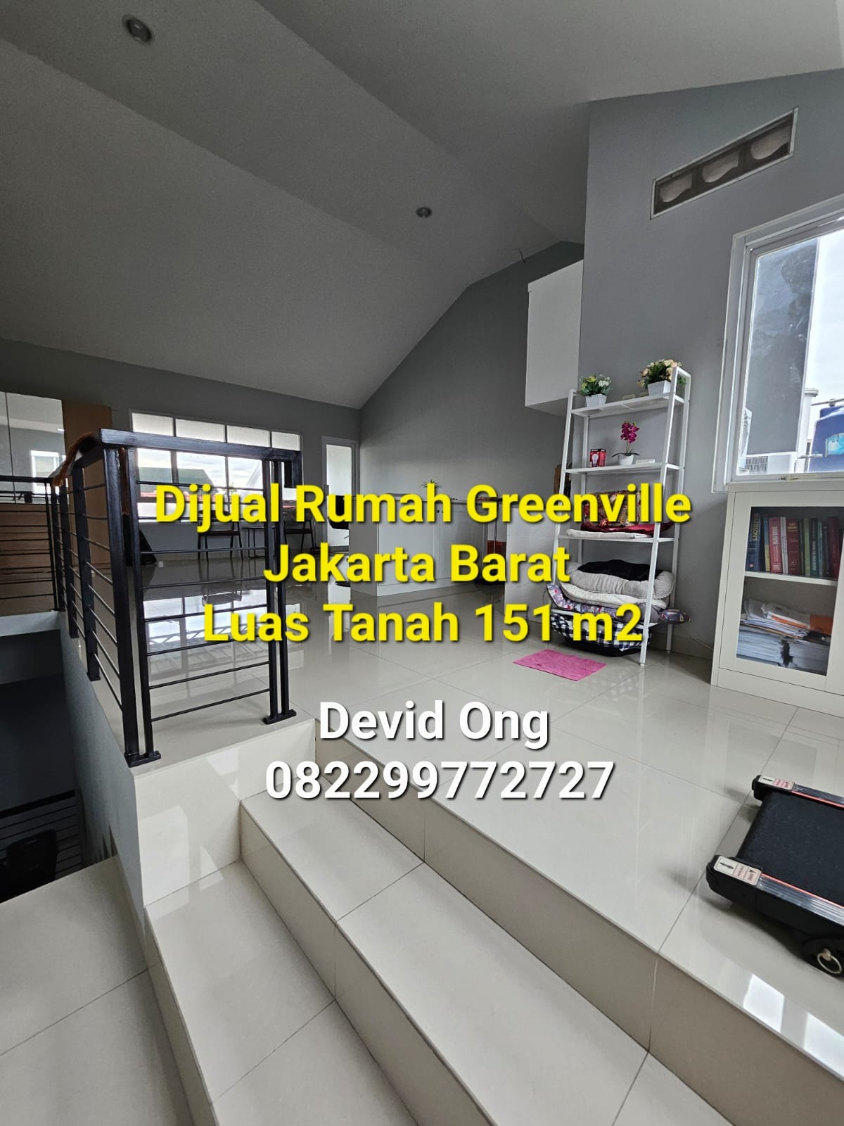 Dijual Rumah Greenville kondisi rapih di Jakarta Barat