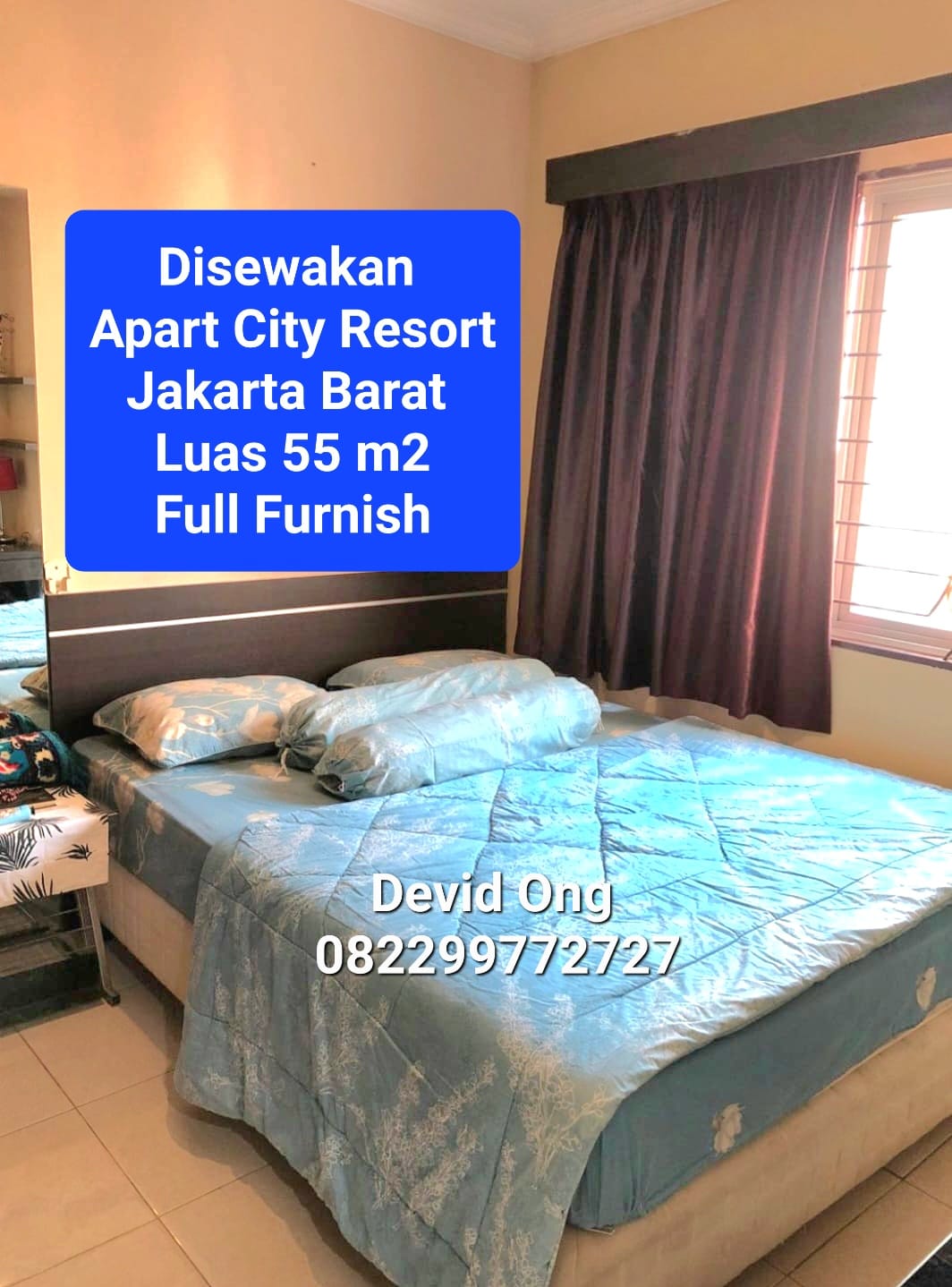 Disewakan Apartemen City Resort Full Furnish di Jakarta Barat