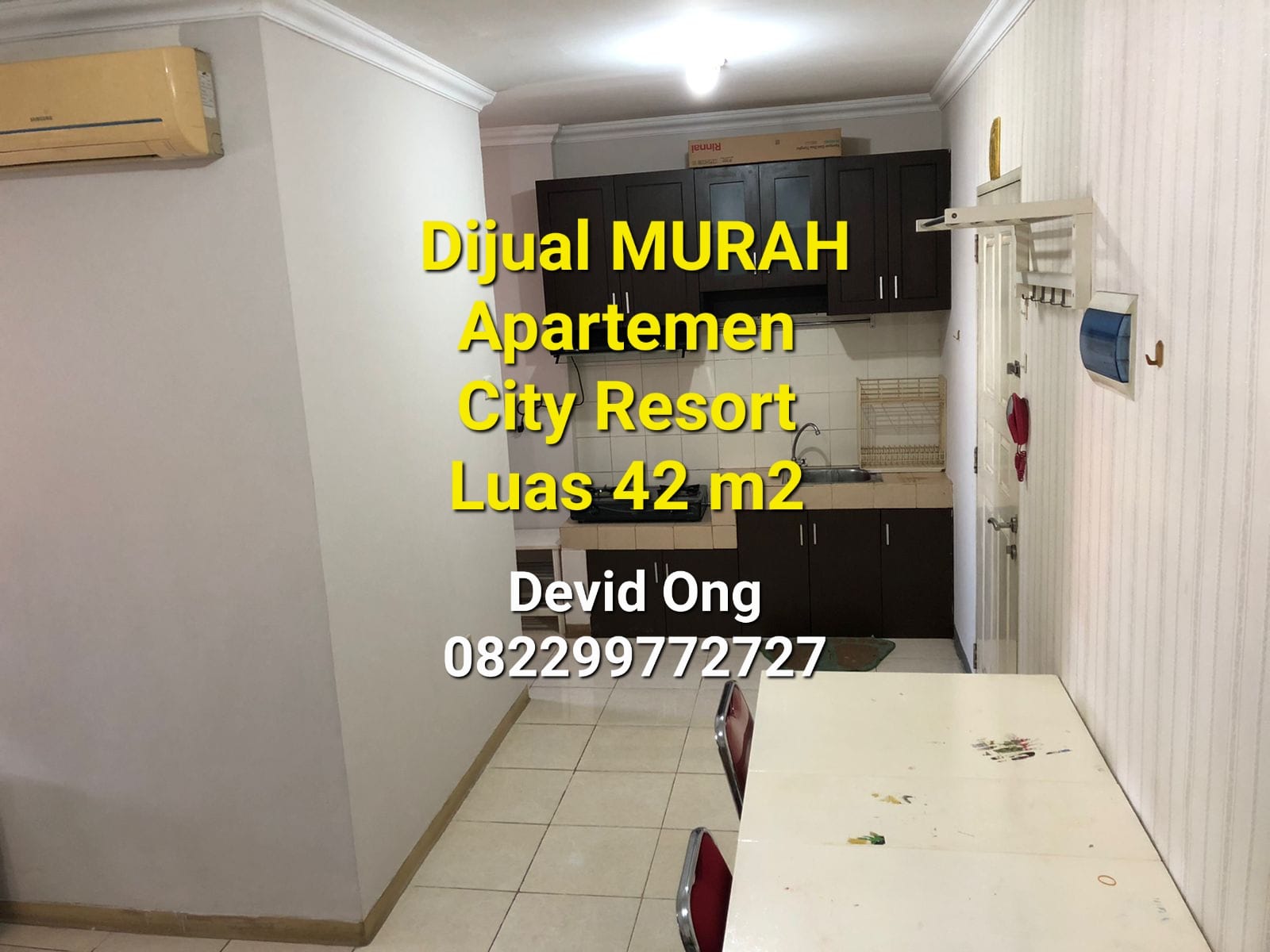 Dijual Apartemen City Resort MURAH di Cengkareng, Jakarta Barat