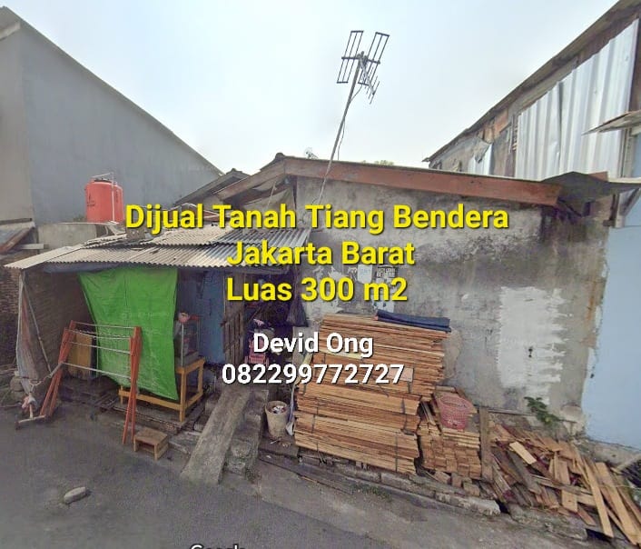 Dijual Tanah di Tiang Bendera, Jakarta Barat