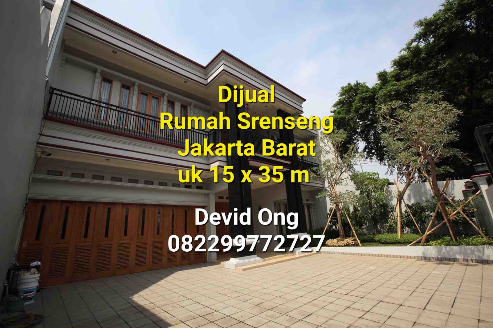Dijual Rumah Srengseng uk 15 x 35 m di Jakarta Barat