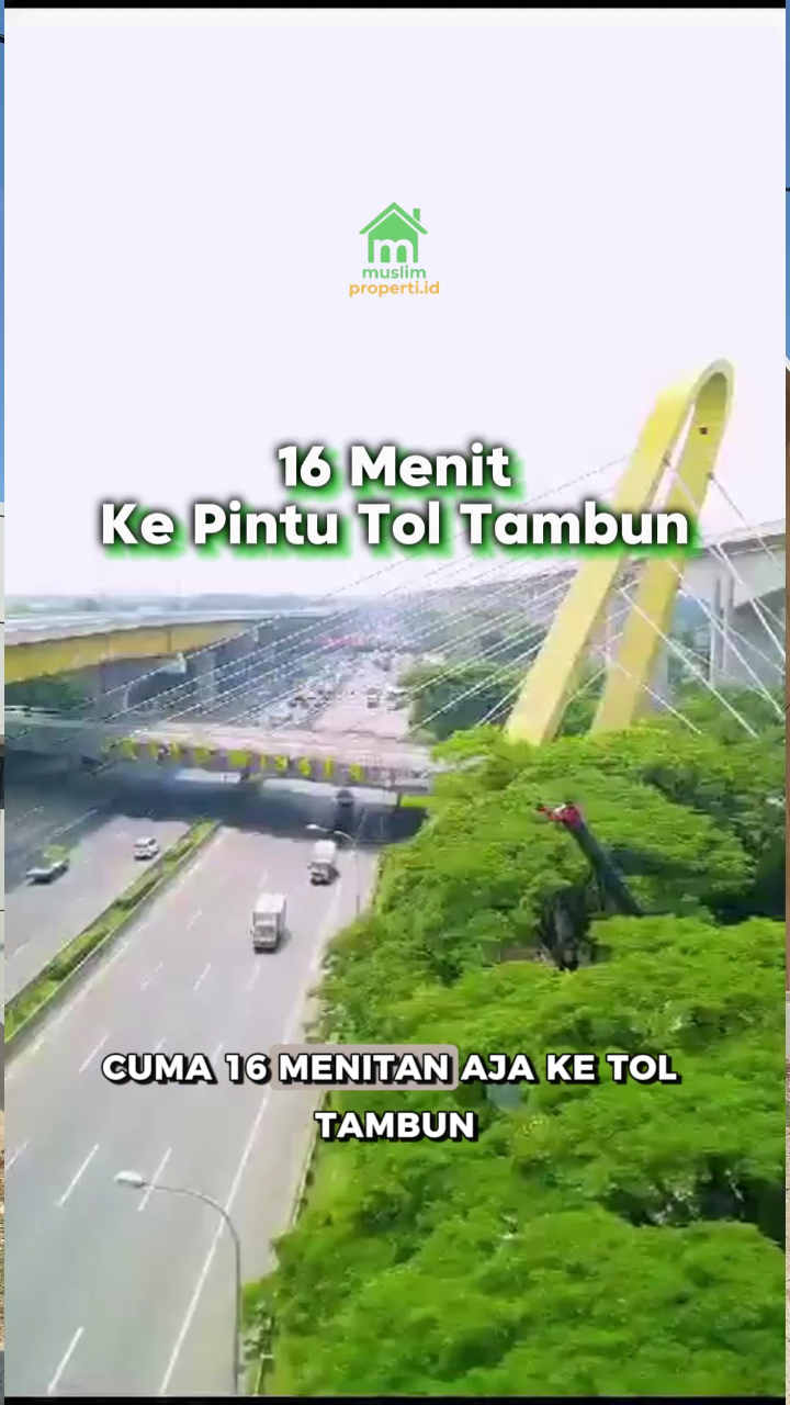 Rumah ready Perumahan Cimuning Bekasi bebas banjir