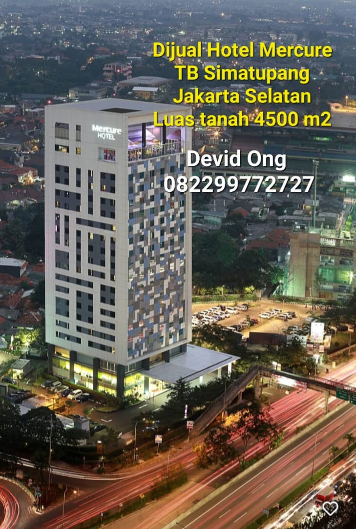 Dijual Hotel Mercure di TB Simatupang, Jakarta Selatan