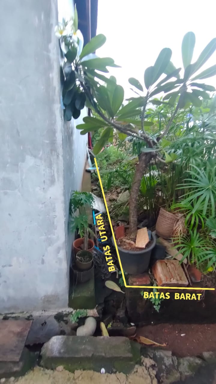 Tanah masuk gang akses 1 mobil area Ceger, 100 meter ke Jalan Ge