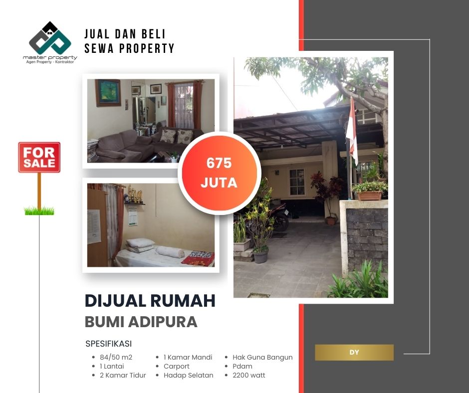 Jual rumah minimalis di Komplek Bumi Adipura Gedebage Bandung