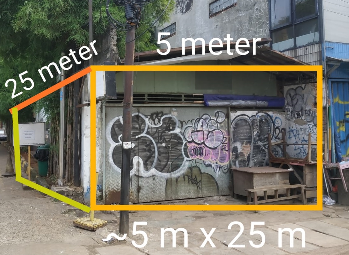 Dijual Tanah Komersial di Bidara Cina, Jatinegara, Jakarta Timur