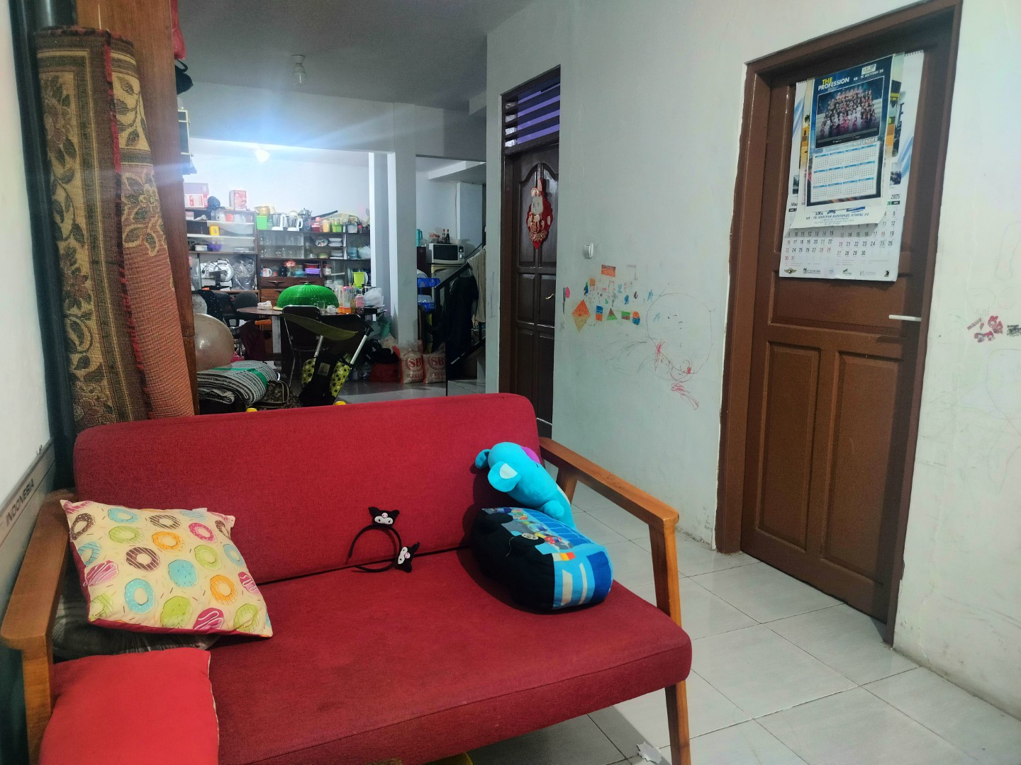 Dijual rumah tingkat berlokasi strategis, bebas banjir & nyaman