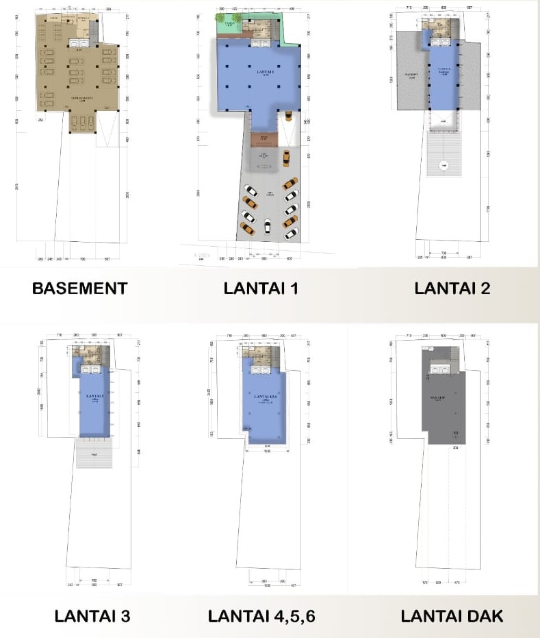 Dijual Gedung Baru di Kampung Melayu, Jatinegara, Jakarta Timur