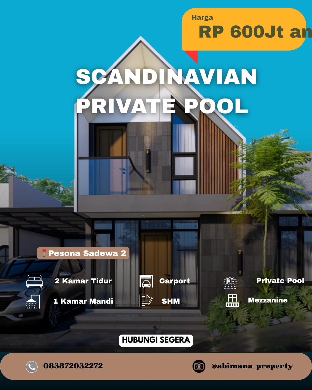 Scandinavian Ada PrivatePool Cuma 600Jutaan Aja