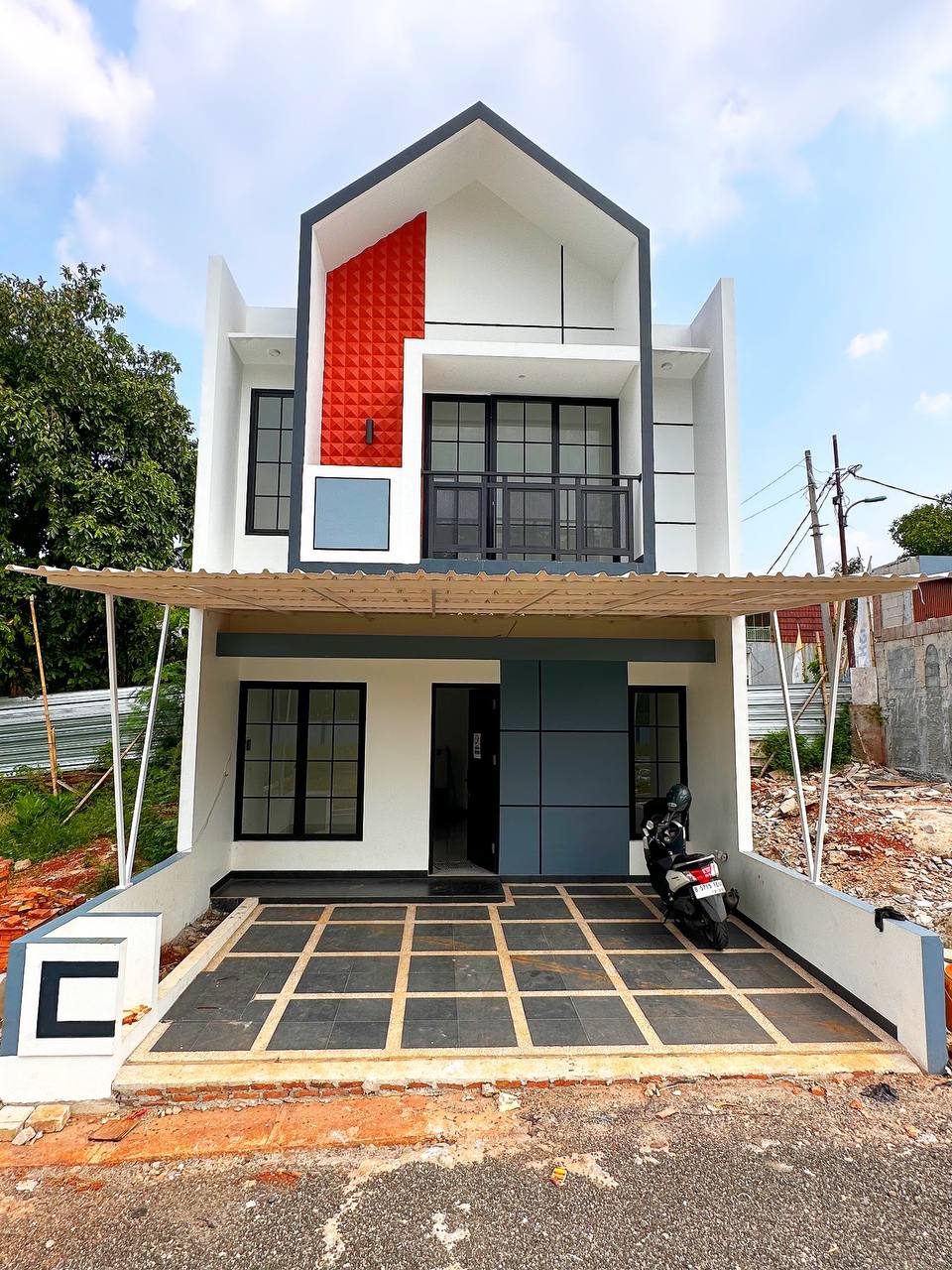 Rumah 2lantai minimalis Cluster Setu Cipayung Jakarta Timur