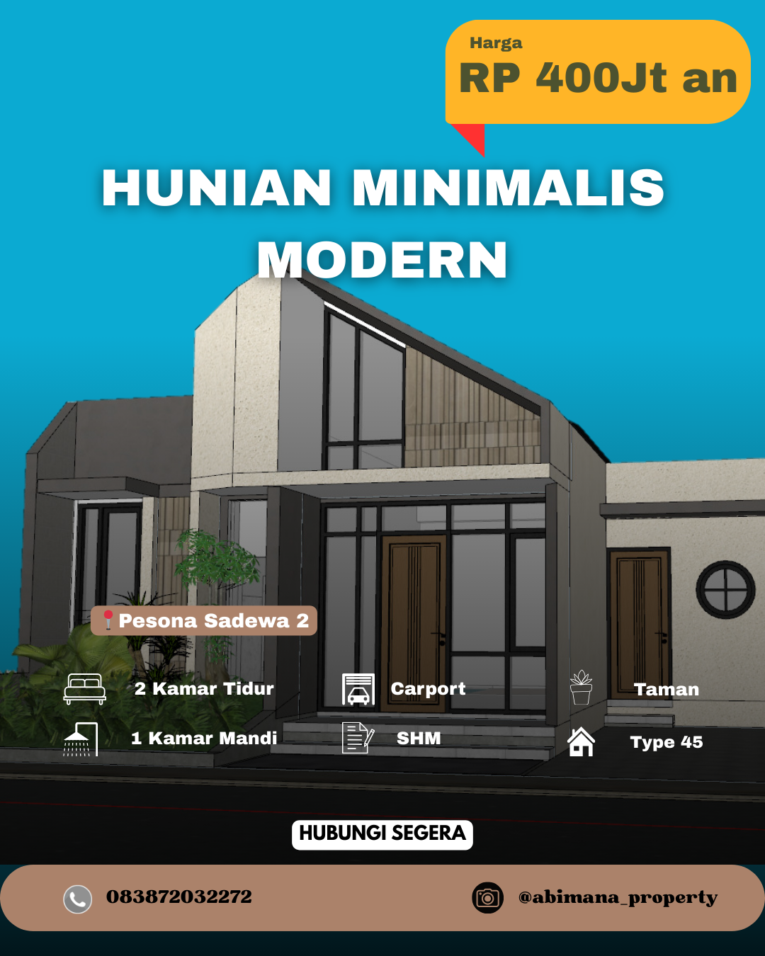 Hunian Minimalis Proses Bangun Cocok Untuk Investasi!