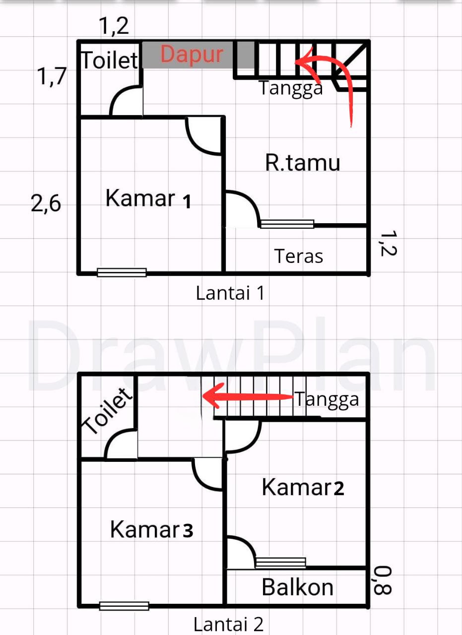 Rumah minimalis 2lantai Ciganjur Jagakarsa Jakarta Selatan
