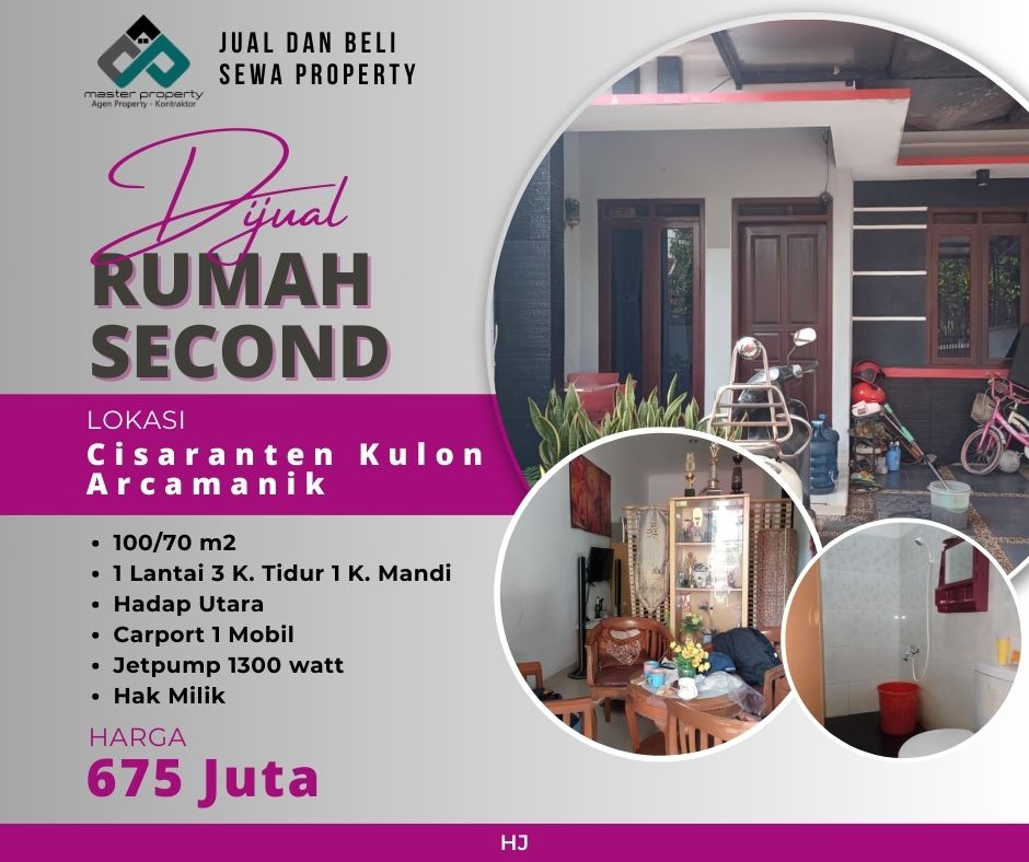 Jual cepat jarang ada 600 jutaan di Cisaranten Kulon Arcamanik