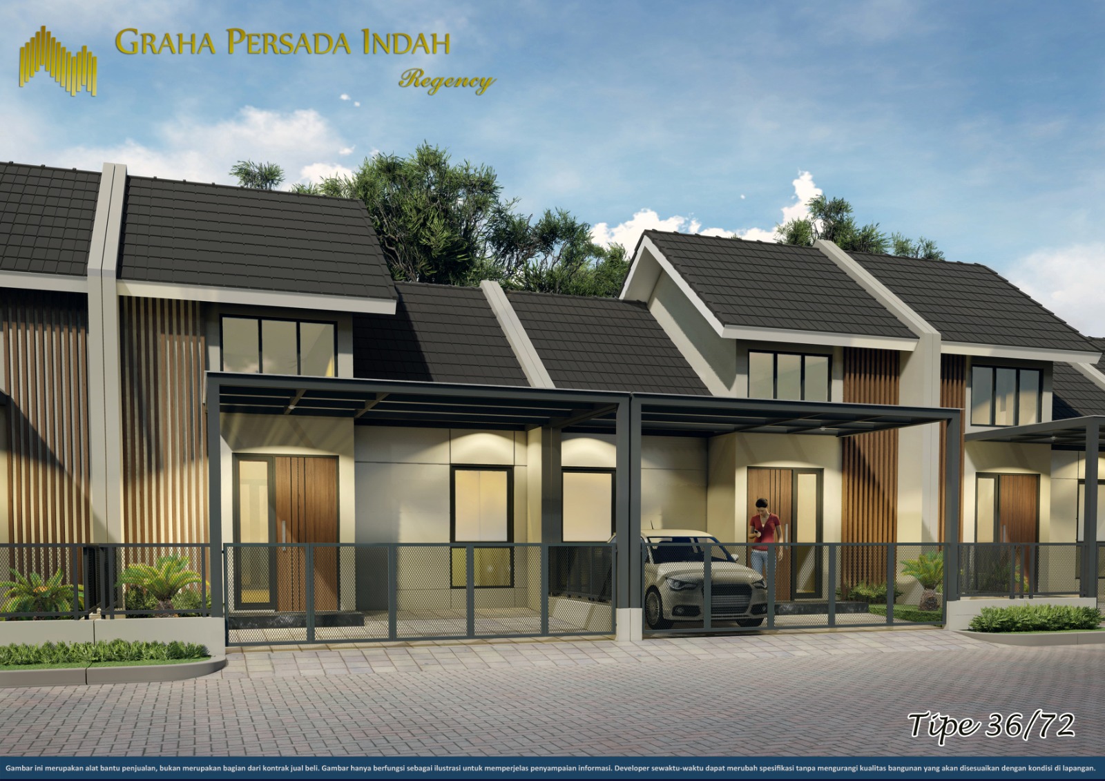 Rumah Free DP&All Biaya UTJ 1jt Driyorejo Citraland Surabaya