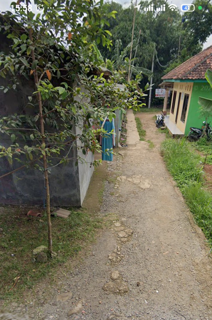 Rumah Murah 165 juta akses motor dekat stasiun Pondok Rajeg