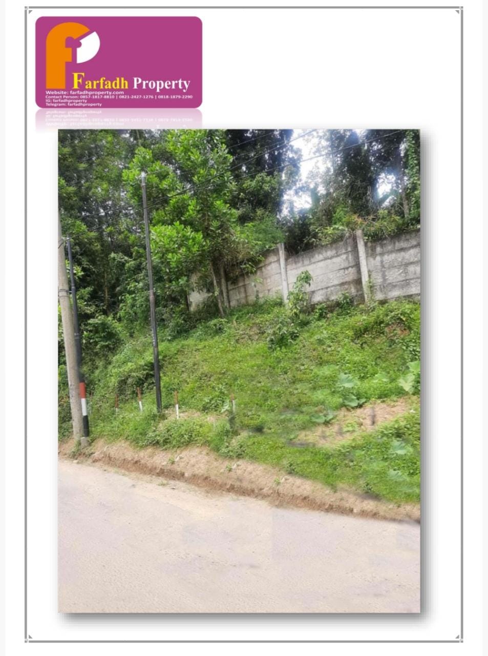 DIJUAL CEPAT TANAH SELUAS 80 HEKTAR SHM SANGAT STRATEGIS JONGGOL