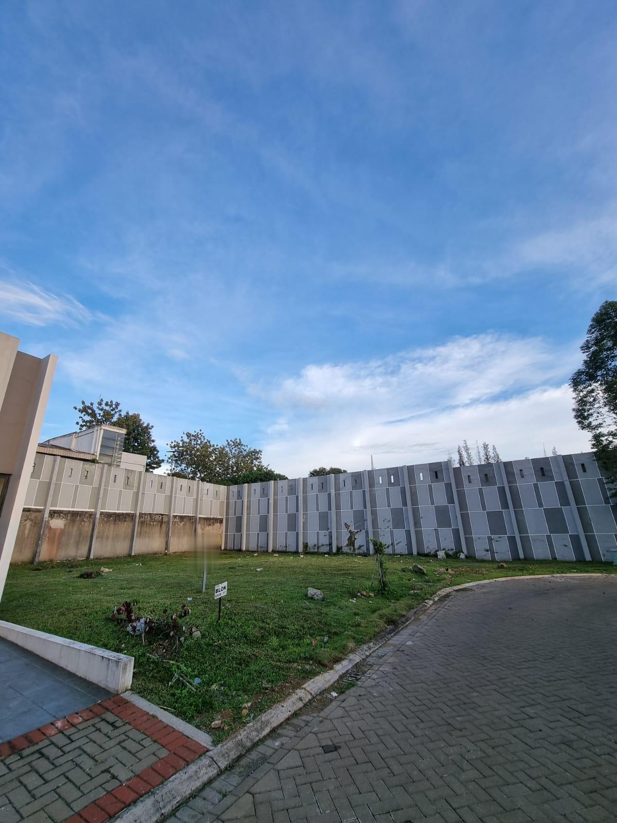 Dijual tanah kavling di Cluster Uville Bintaro Jaya