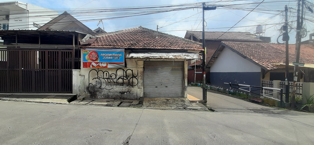 Kontrakan 4 Pintu dan Warung di Jalan Cigadung Dago Bandung
