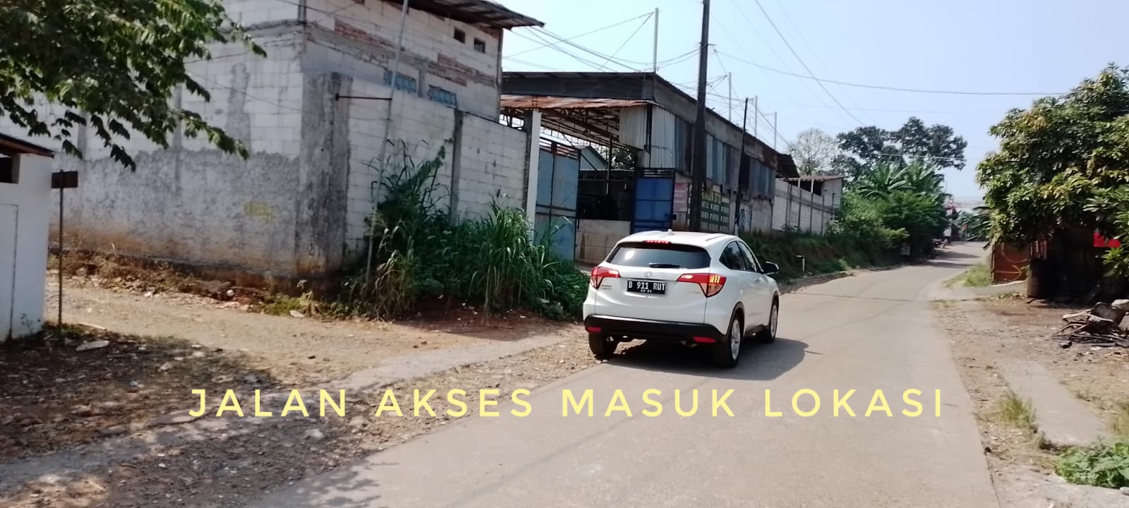 Dijual tanah kavling siap bangun di Ciangsana, Gunung Putri