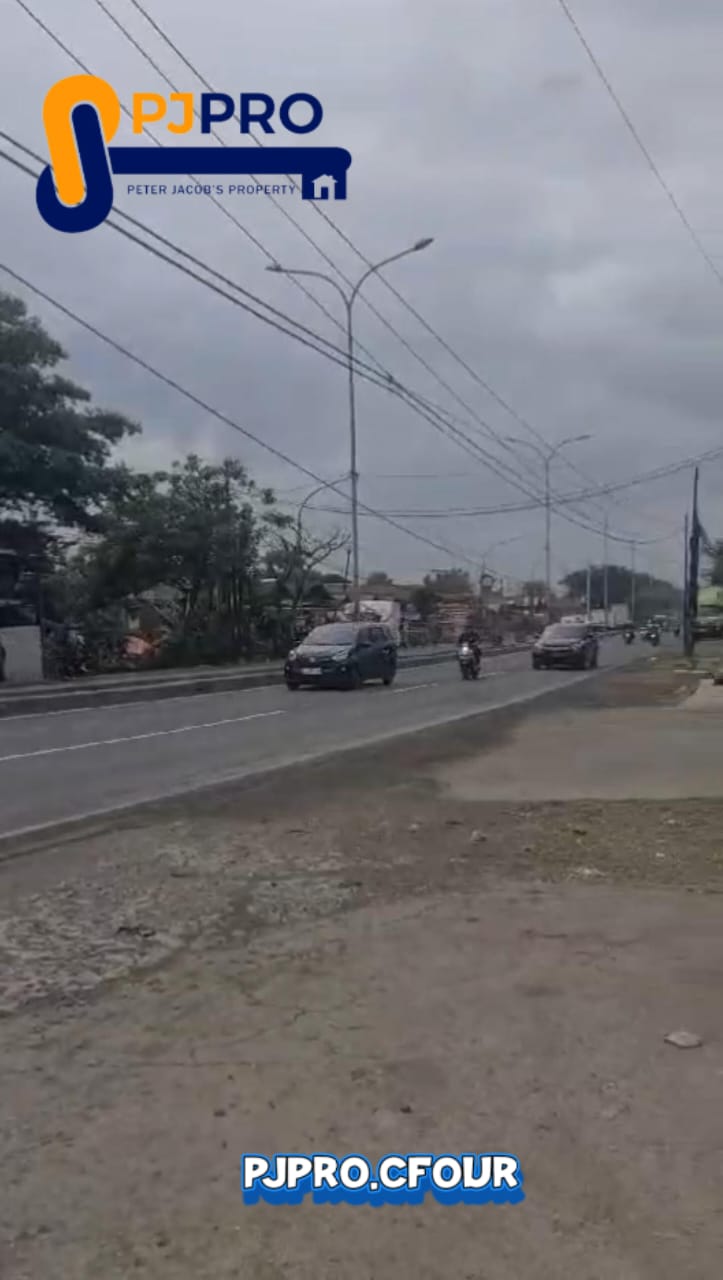 Dijual Tanah Kavling Keras Siap Bangun di Jalan Raya Utama Cibit