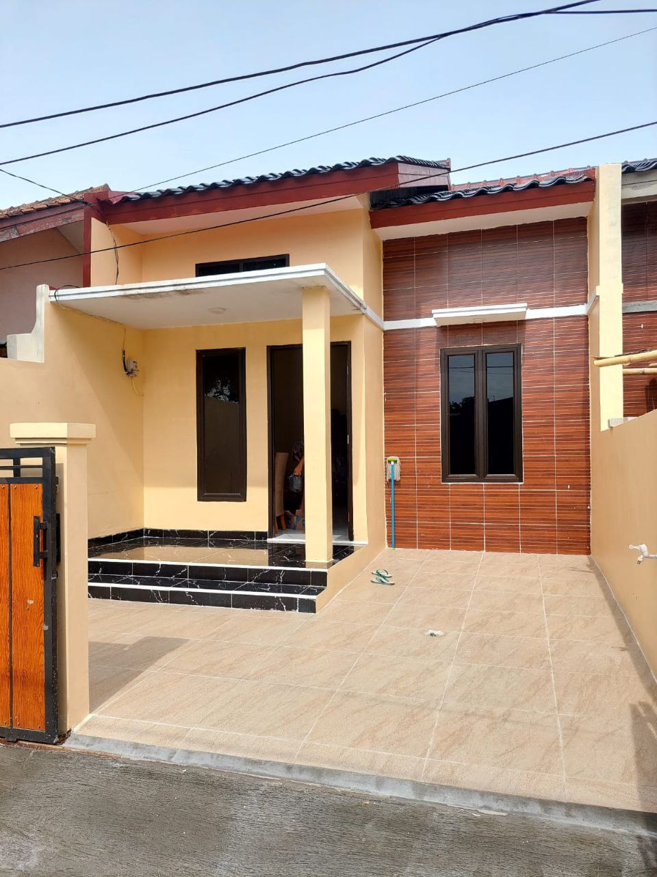 Rumah 1lantai minimalis lokasi Munjul Cipayung Jakarta Timur