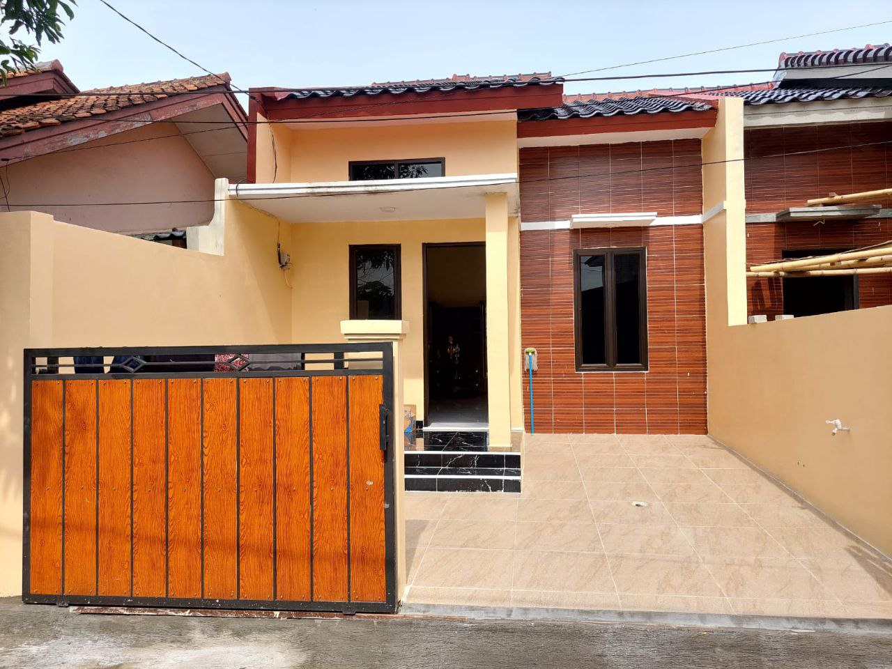 Rumah 1lantai minimalis lokasi Munjul Cipayung Jakarta Timur
