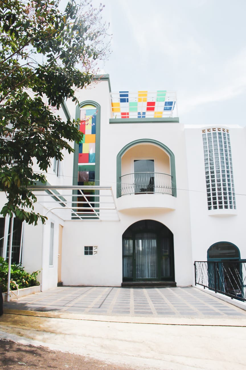 Villa Dago Pakar Resort ada kolam renang full furnish