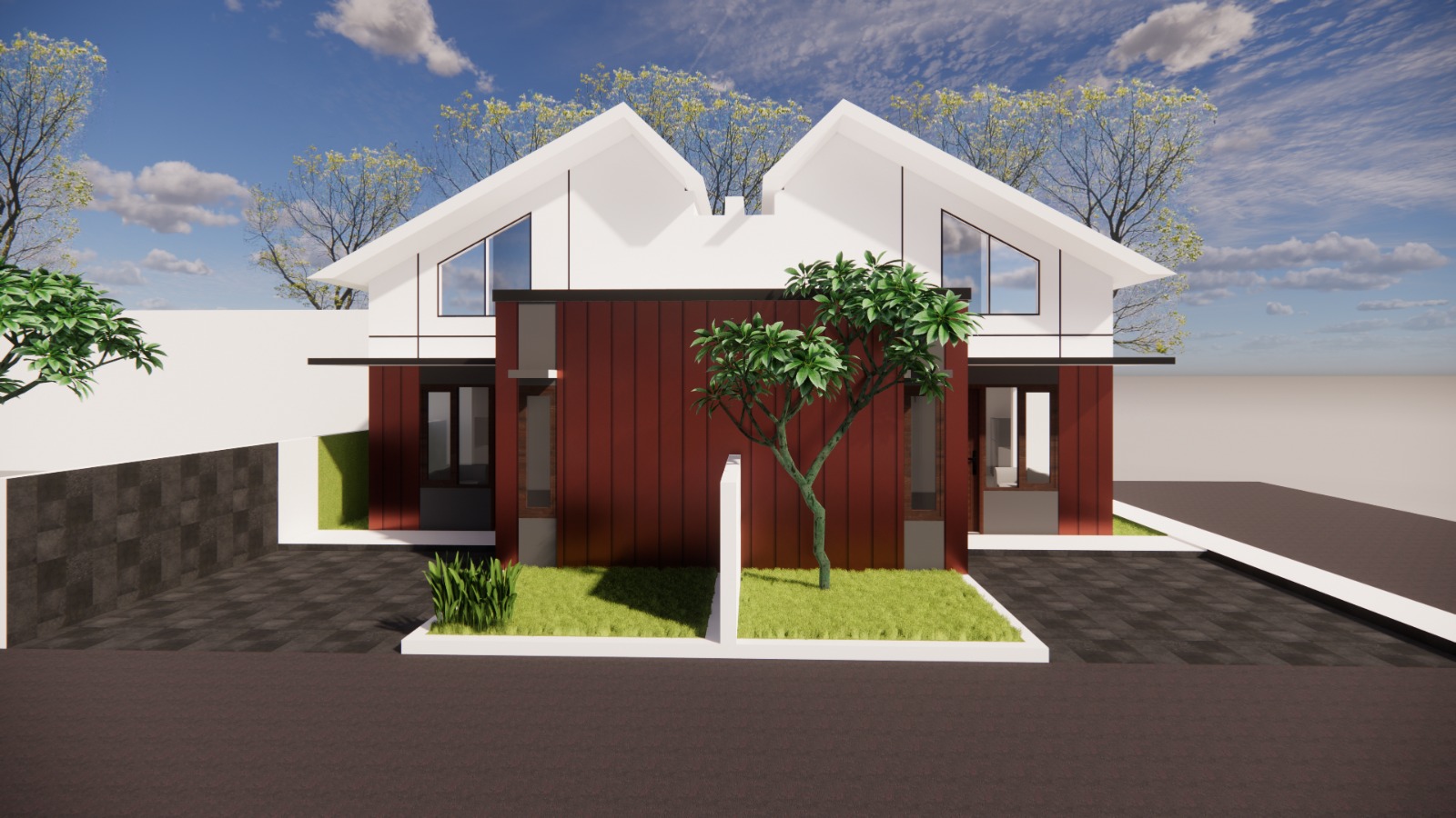 Rumah exclusive 2 lantai dimedan joho