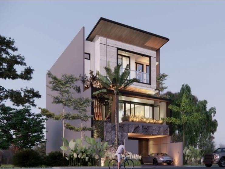 Dijual Rumah 3 lantai NEW GRESS Queenstown, Citraland Surabaya