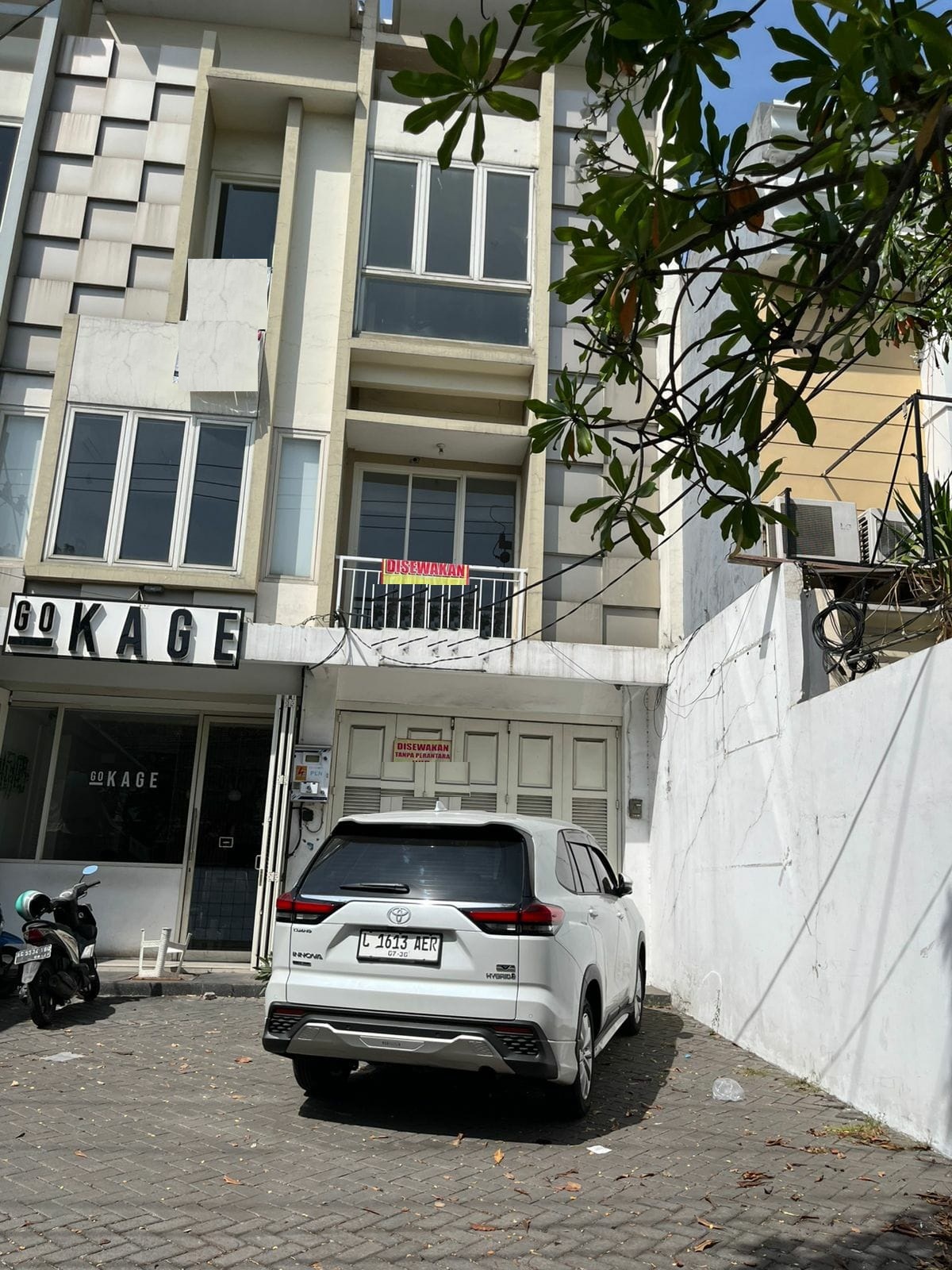 ruko disewakan mulyosari surabaya