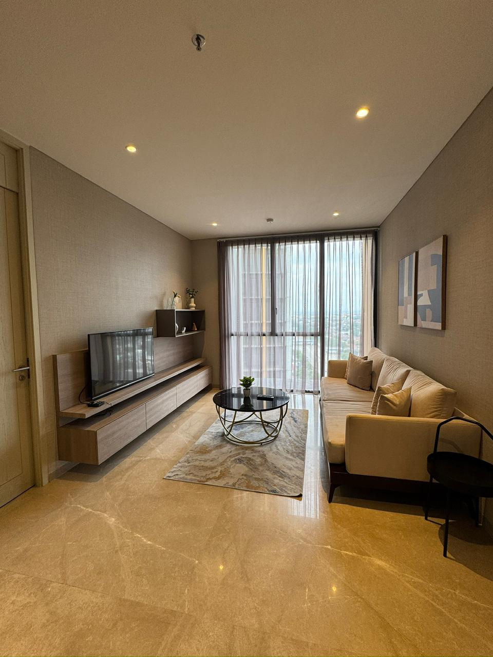 Dijual Cepat Apartemen Izzara 2BR Full Furnished – Lantai 17