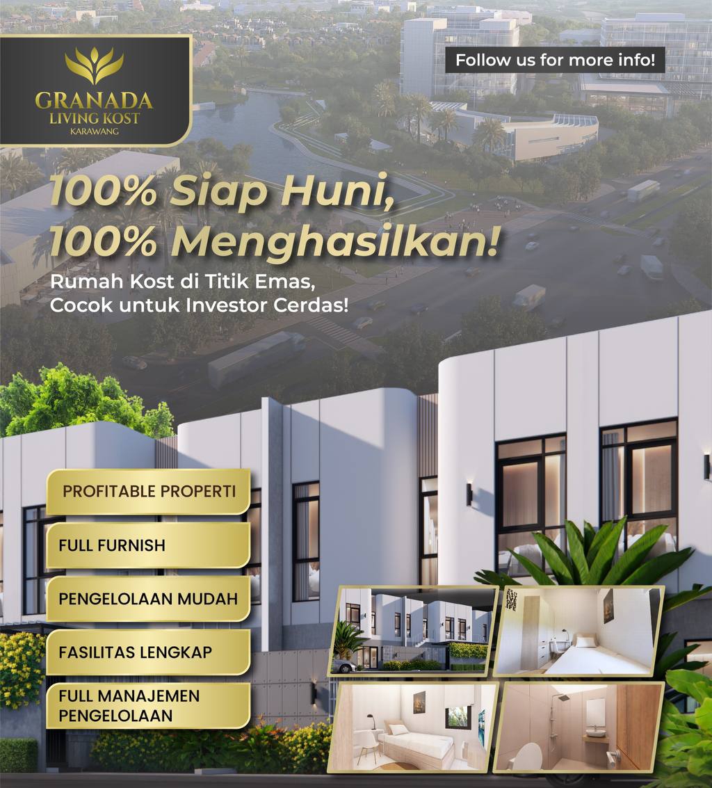 Bisnis Auto Cuan Rukos Dekat Kampus dan Pusat Bisnis