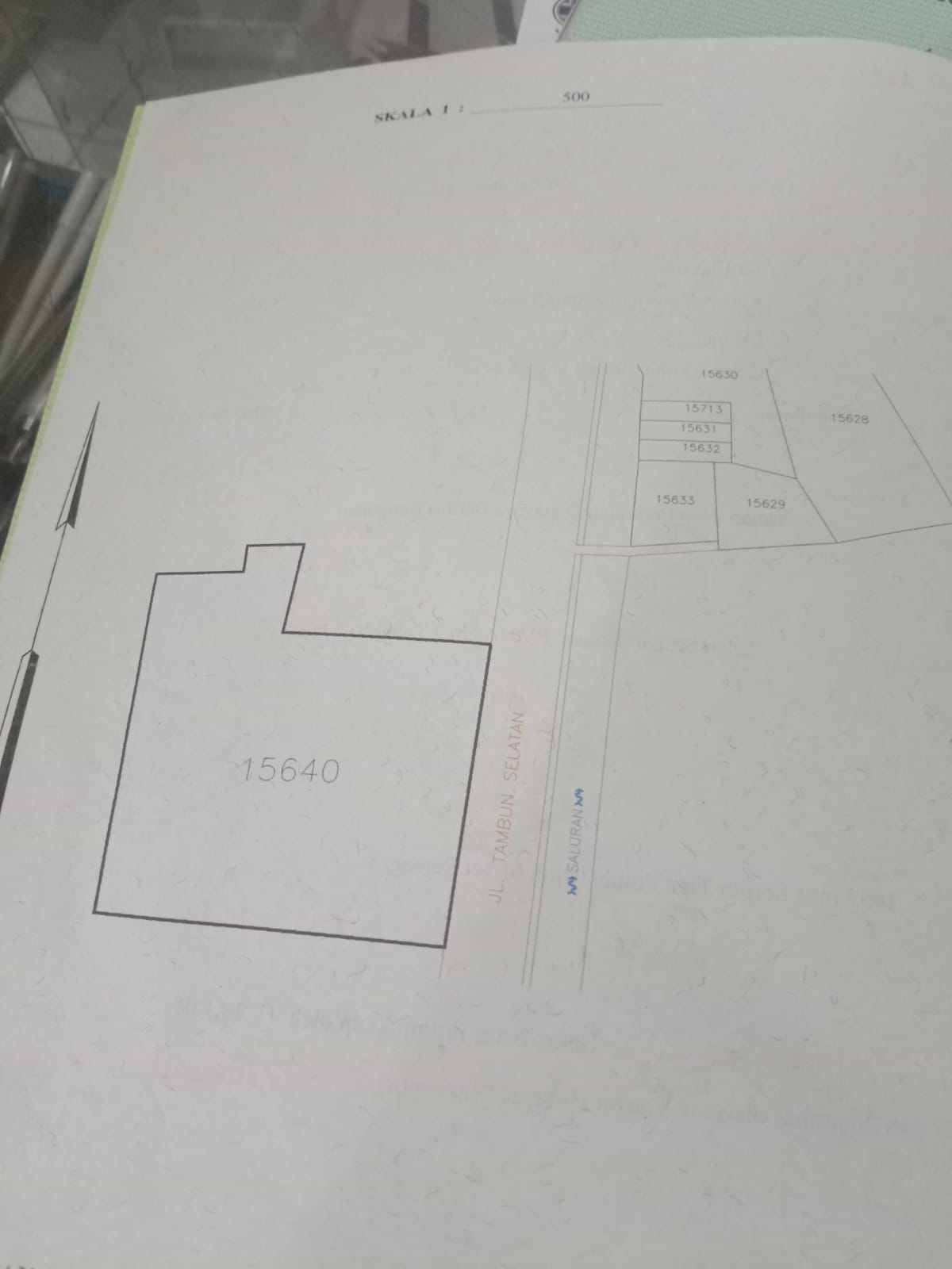 Dijual tanah ada bangunan cocok untuk investasi nempel JGC