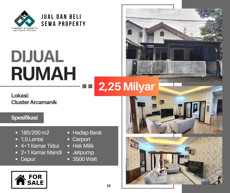 Rumah nyaman terawat siap huni di Arcamanik Endah Kota Bandung