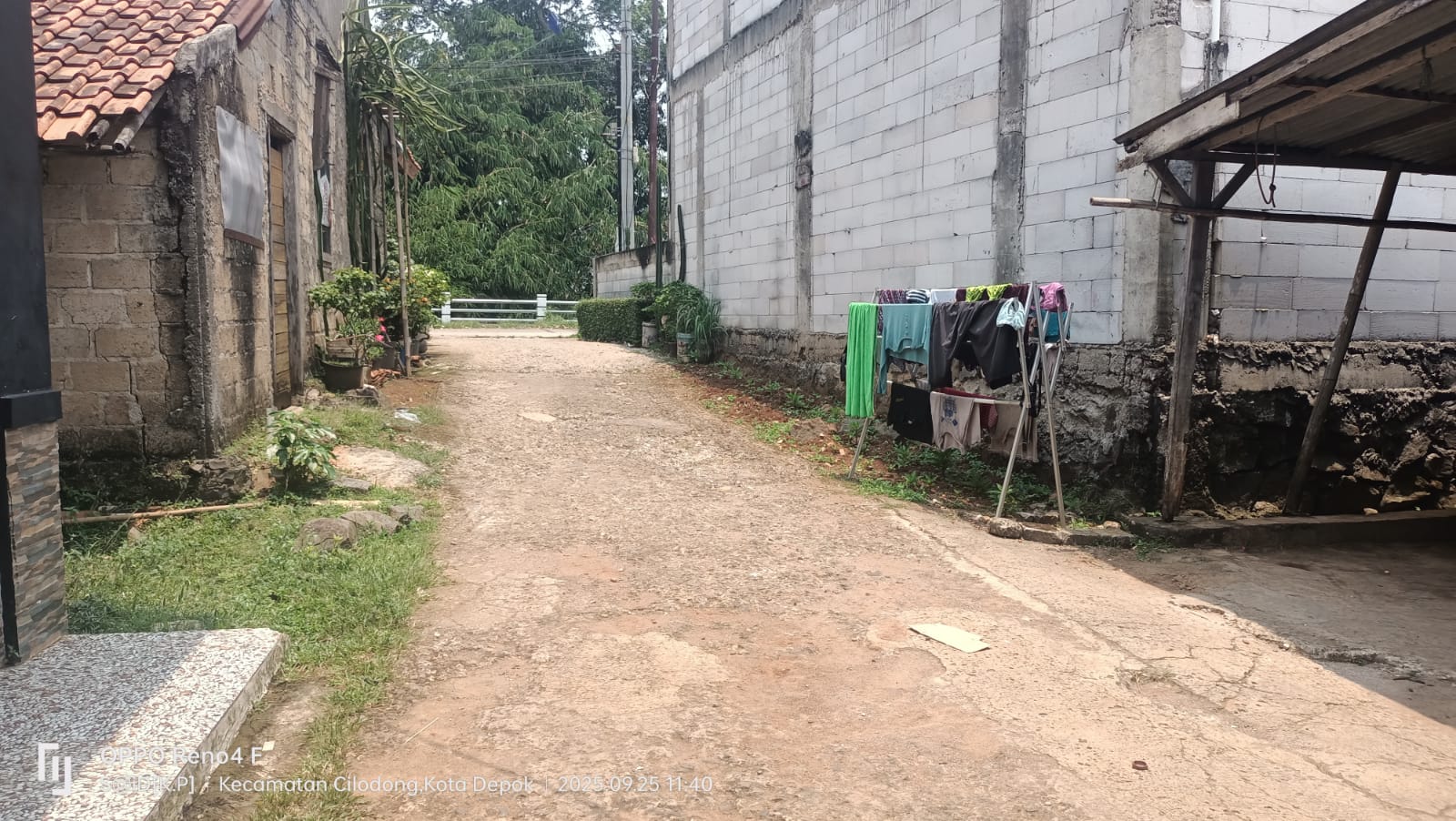 Tanah 100 m2 siap bangun Kalimulya Depok