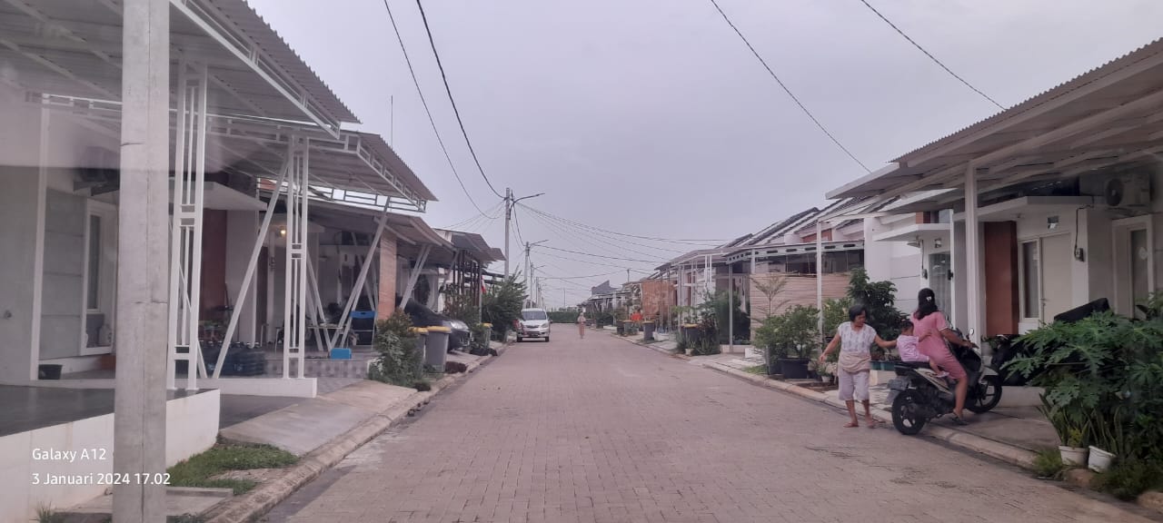 Disewa rumah terenovasi murah di Cluster Astama Tera Damai