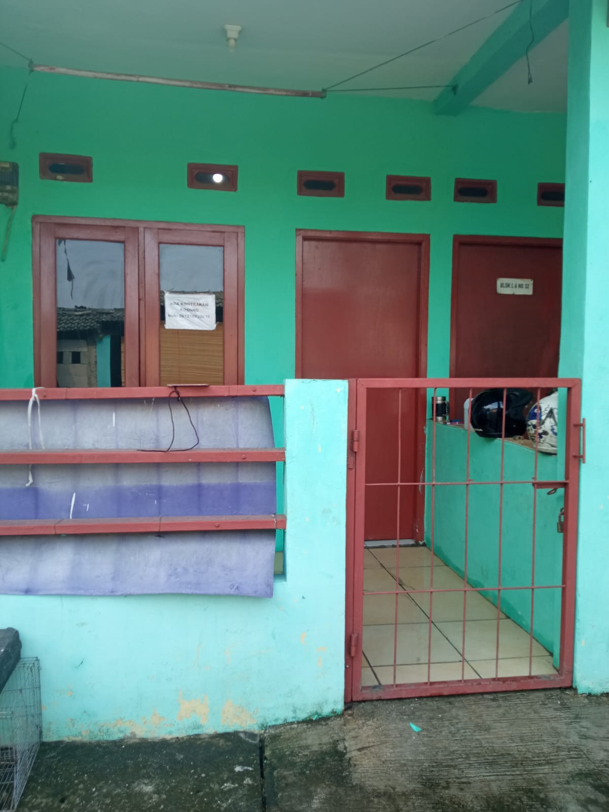 Dijual Murah Kontrakan 2 Pintu di dalam Perumahan VGH Babelan