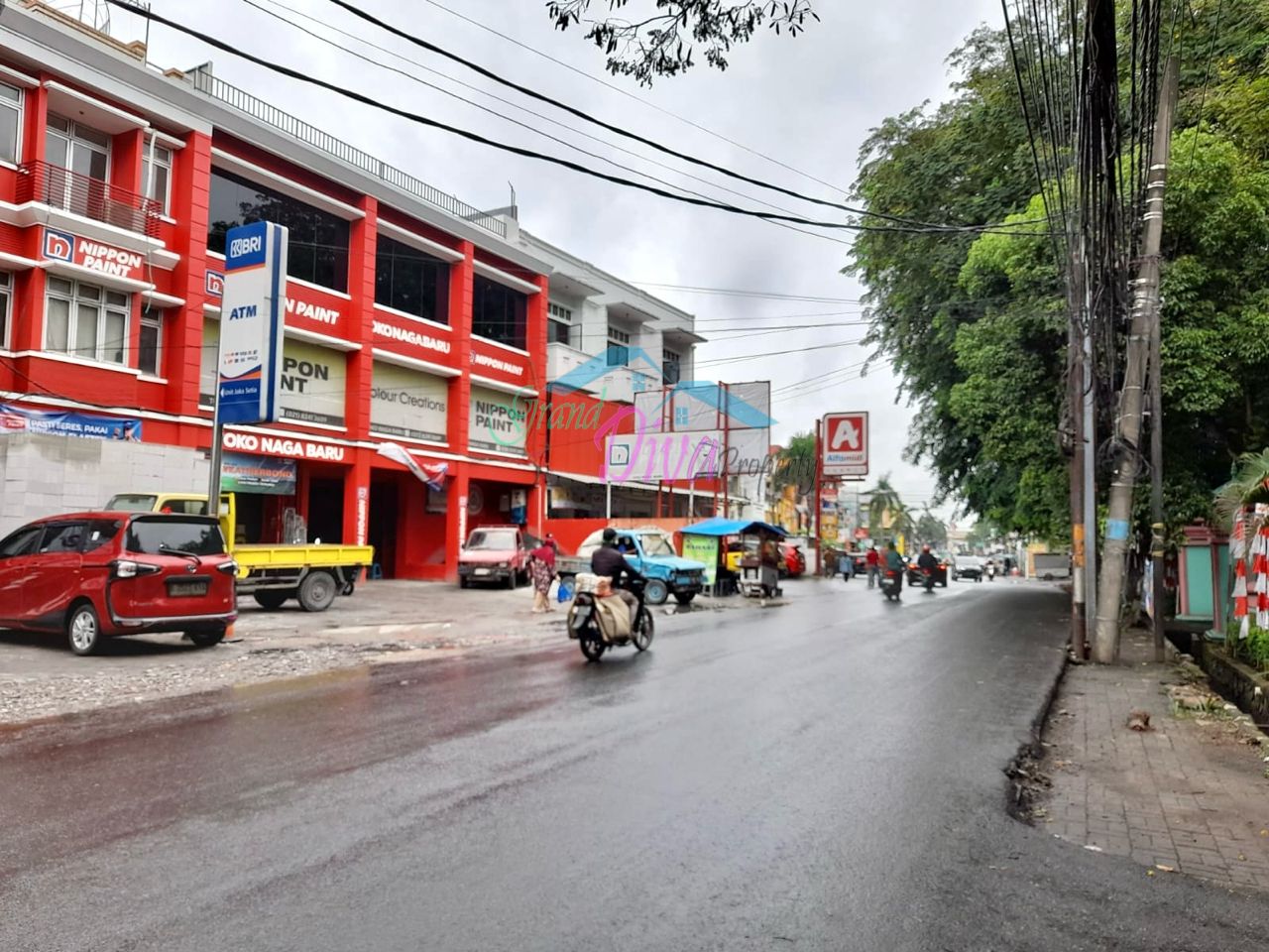 RUKO DI JALAN UTAMA PULO RIBUNG GALAXY DI DEPAN KECAMATAN