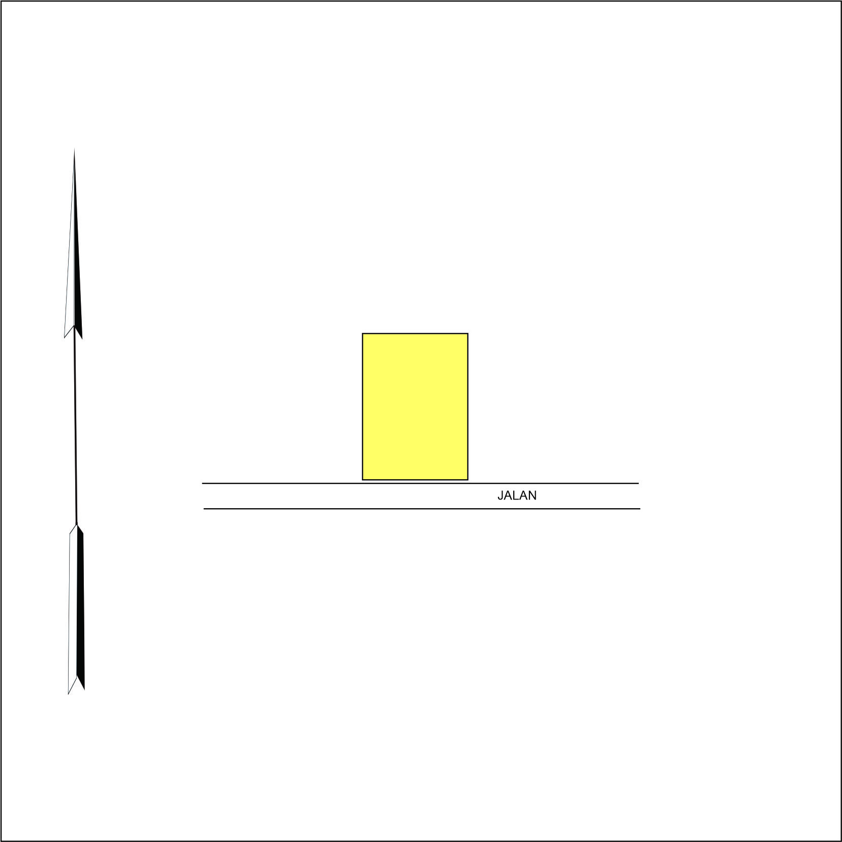 Kavling 308 m2 Muka 14 Meter SHM Dekat GOR Arcamanik Bandung