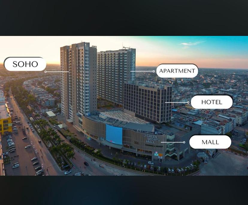 Jual dibawah Harga 2 bedrooms Apartemen Green Sedayu, Cengkareng