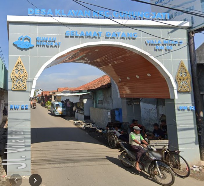 DIJUAL RUMAH MURAH DI VILLA INTAN 1 KLAYAN CIREBON JALAN LEBAR