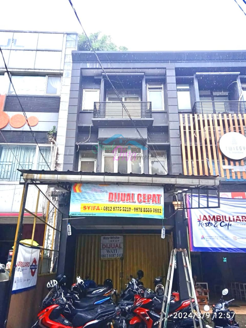 RUKO DI JALAN UTAMA PULO RIBUNG GALAXY DI DEPAN KECAMATAN